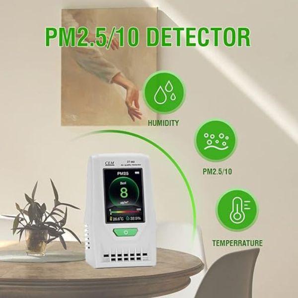 CEM DT-968 เครื่องวัดคุณภาพอากาศ PM2.5